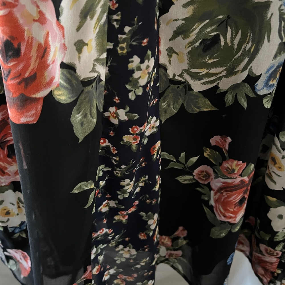 American Rag Multi Pattern Floral Dress - Picture 2 of 4